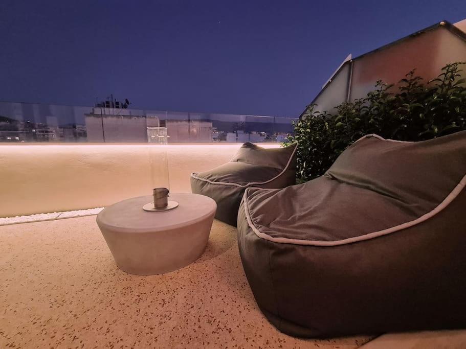 דירות אתונה Heated Plunge Pool & Firepit Acropolis Penthouse מראה חיצוני תמונה